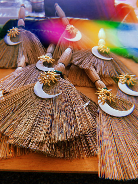 Sun & Moon Altar Besom