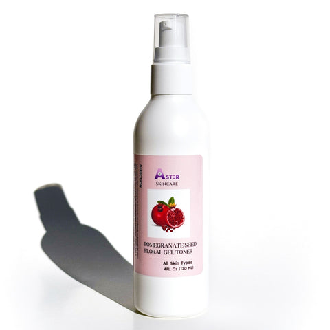Brightening Floral Gel Toner | Pomegranate Extract | Vegan & Organic
