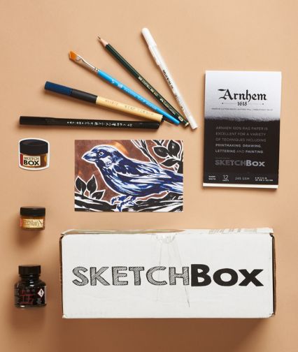SketchBox is a monthly art supply subscription SketchBox is a monthly art supply subscription