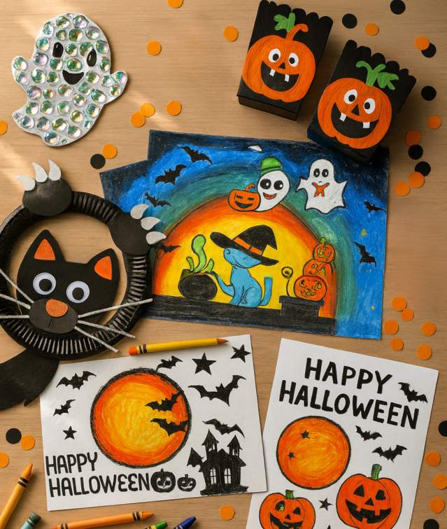 Kids Halloween Crafts Kids Halloween Crafts