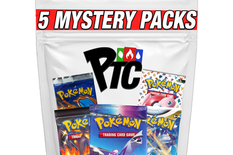 Premier Packs - 5 Pokémon Mystery Booster Packs (1995-2024)
