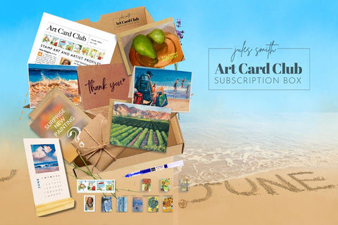 Art Card Club Subscription Box