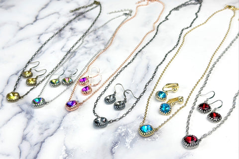 Fancy European Necklace & Earring Sets