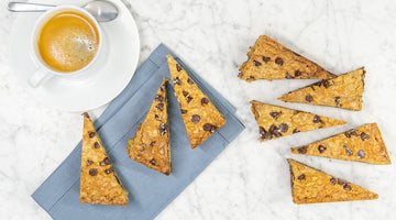 Image of Nutella Stuffed Oatmeal Bars Recipe by Red Velvet NYC