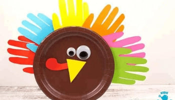 Image of The Easiest Turkey Paper Plate Crafts for Kids of All Ages