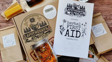apothecary herbal first aid subscription box