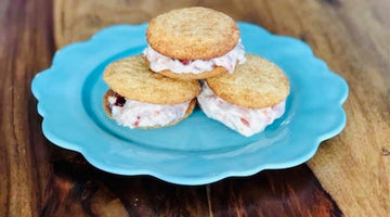 Image of  Bake Eat Love’s Cheesecake Ice Cream Cookie Recipe