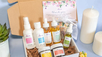 Women's gift subscription box with self care essentials