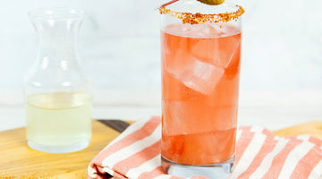 Image of Refresco en Vinagre Tequila Cocktail Recipe By Shaker & Spoon
