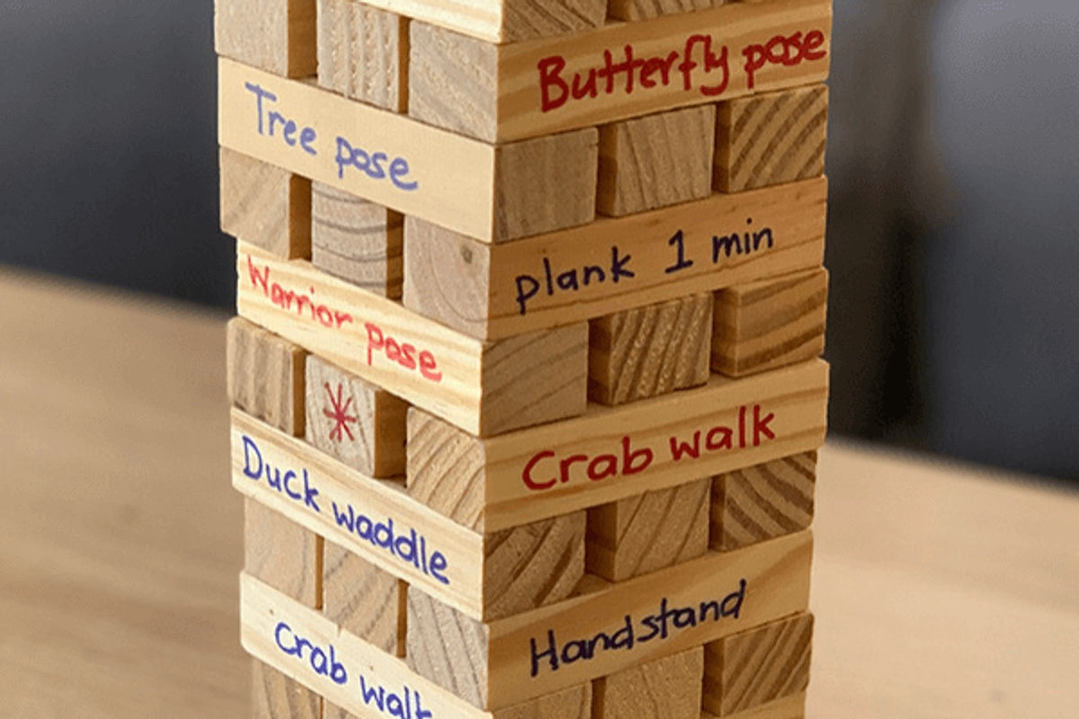 DIY Game Night New Games to Make with Jenga Blocks Cratejoy