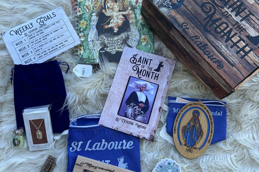 Saint Catherine Laboure box (Miraculous Medal)