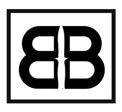 Barrel And Blade Vinyl Decal (White)