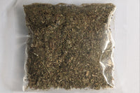 A satchel of Catnipporiums all natural, organic, sealed and fresh catnip. Contains 1/3oz of catnip inside.