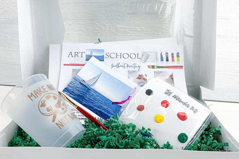 Sailboat Painting ProjPack Art Kit