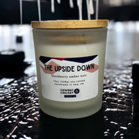 The Upside Down Soy Candles and Melts - Blackberry Amber Noir