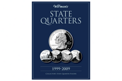 State Quarters Collectors book for collecting all United States Washington quarters from 1999 through 2009. 