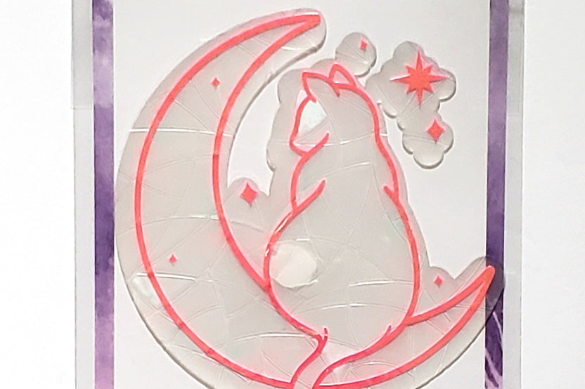 Crazy About Suncatcher Stickers