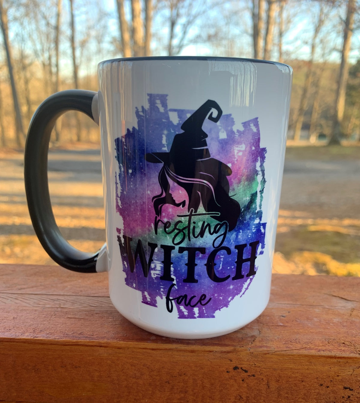 Resting Witch Face - 15 ounce Ceramic Mug
