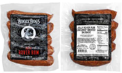 1lb. Jolly Rover Rum Bratwurst