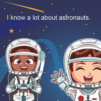 I Like Astronauts : Astronaut book for girls: Kids space book level 2 (I can read first grade books)