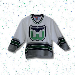 Whalers Jersey, White (Size XS)