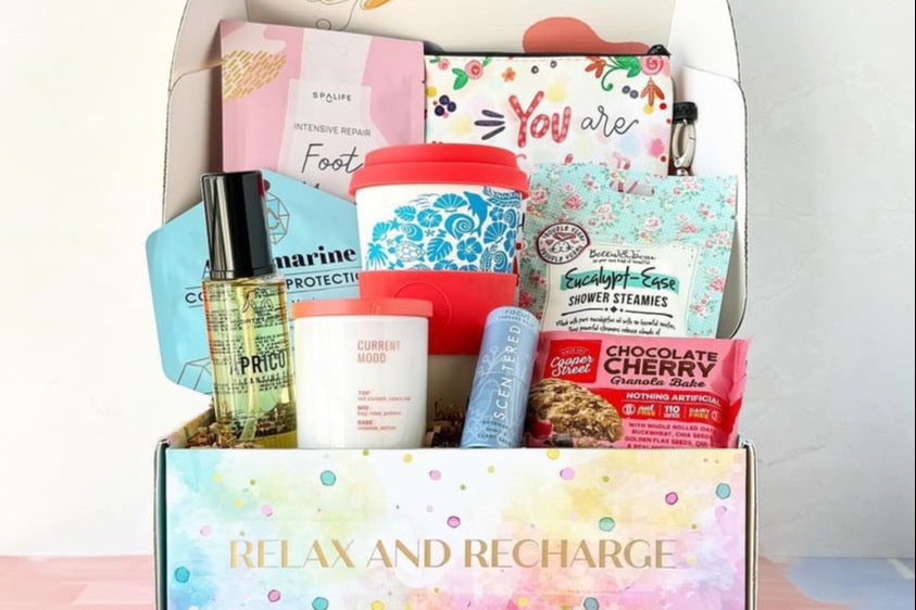 Treat your to eight self-care and life style items to help you or a loved one feel relax and pampered. 