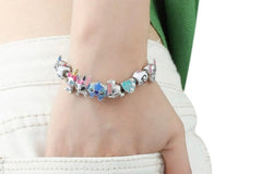 Vintage Lilo & Stitch Sweetheart Charm Bracelet, Adults & Kids Sizes