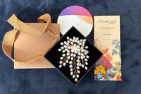 A pearl is a living jewelry. Handcrafted freshwater pearl brooch pendant. The 2025 trend for unique style. Say yes to one of a kind.