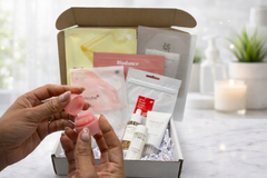 Discovery K-Beauty skincare including Medicube mask, Biodance sheet, Centella, Laneige, & COSRX. Curated for soft radiant glow. 