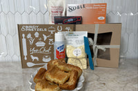 Crate 2: Baking with a Thermometer - Featured recipe: Classic Neiman Marcus Bars. Crate contains all tools shown here!