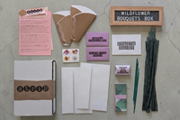 Torn Paper Art Craft Box