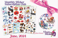 Violette Sticker Club