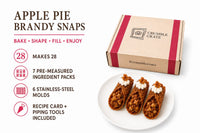 Apple Pie Brandy Snaps - DIY Baking Kit, Ideal Baking Gift by CrumbleCrate