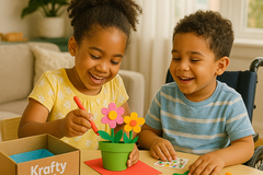 Monthly Craft Box (Ages 6-8) + Sibling