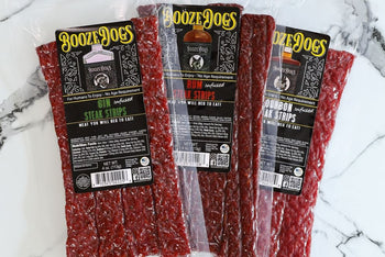 Booze Dogs MEAL SIZED Jerky Box