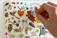 Postix quality sticker sticker sheets featuring a range of playful, cute and modern designs, made for sticker lovers worldwide
