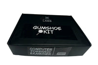 This is a  9x6.5x2 box that includes the material necessary to complete the two cases for you to delve into Computer Forensics.