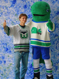 Whalers Jersey, White (Size S/M)