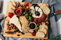 Platterful Handcrafted Wooden Bamboo Charcuterie Board (10x15")
