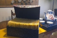 A box of Knit Snail Mail letters readt to be mailed. Letters are sent on the third Thursday of each month.