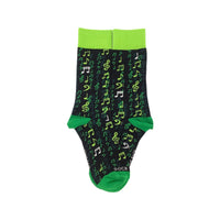 Music Note Matrix Socks from the Sock Panda (Tween Sized)