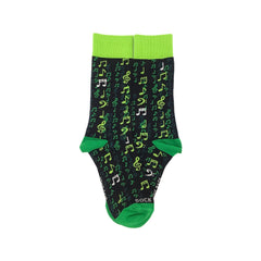 Music Note Matrix Socks from the Sock Panda (Tween Sized)