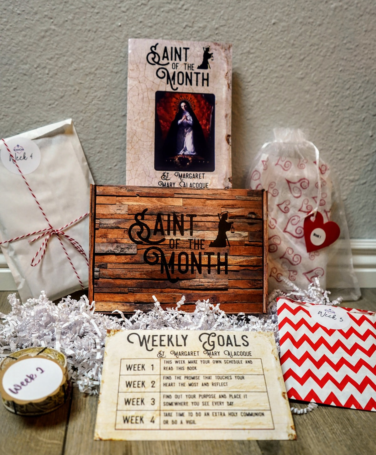 St. Margaret Mary Alacoque (Sacred Heart) box