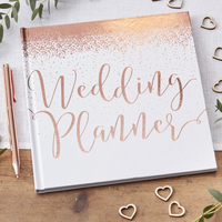 Rose Gold Foiled Wedding Planner