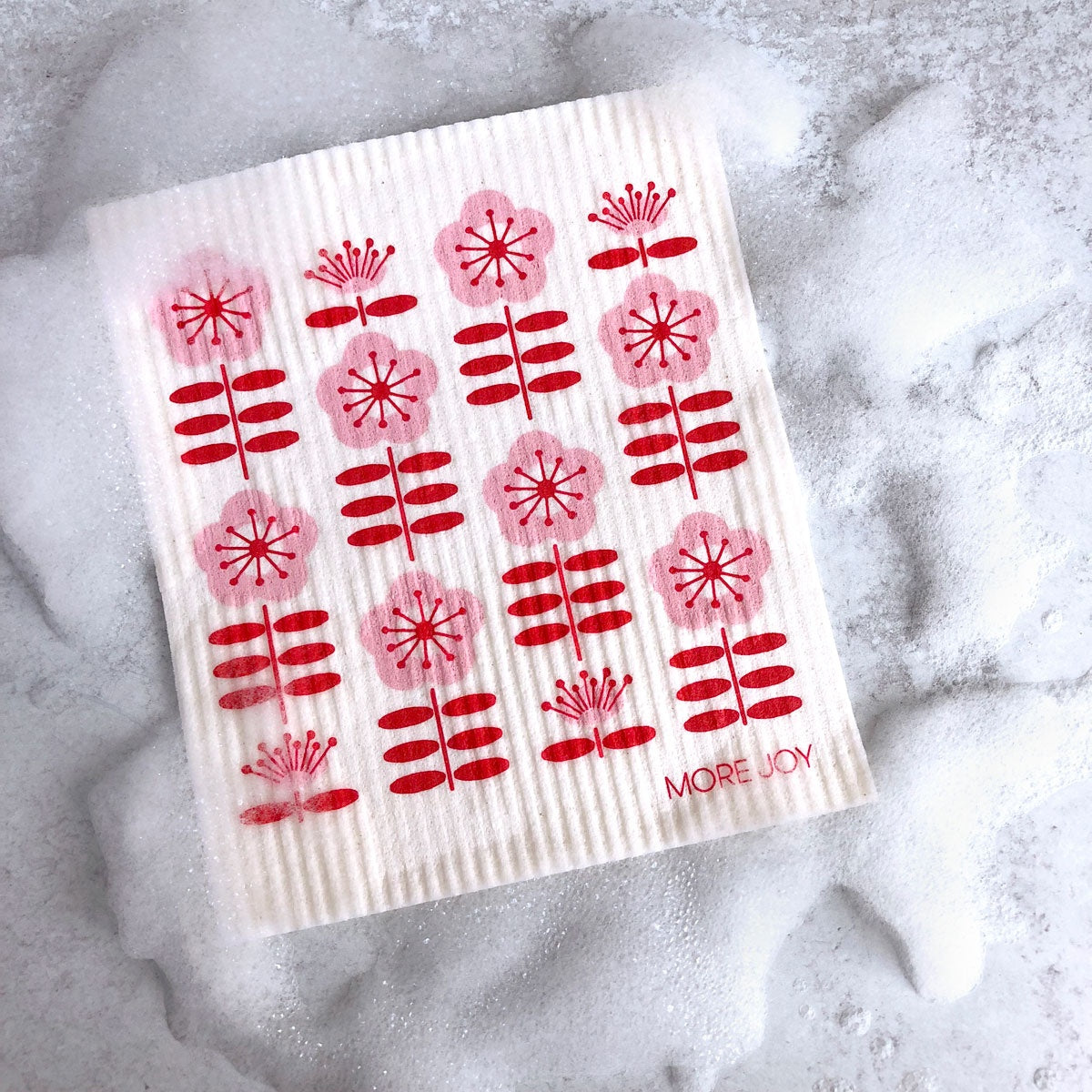 Cherry Blossoms Swedish Dishcloth