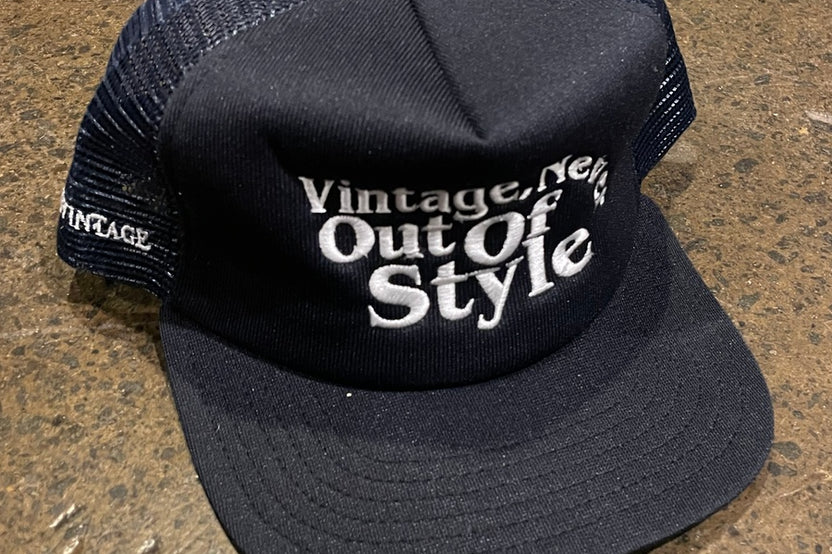 Comma, 'Vintage, Never Out of Style' Trucker Hat