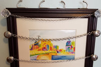 Unique Jewely Frame by ArtKits. The art comes from the jewelry you add. Everyting included, delivered right to your home.