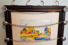 Unique Jewely Frame by ArtKits. The art comes from the jewelry you add. Everyting included, delivered right to your home.
