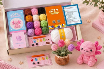 Wizardi Amigurumi Surprise Box – Crochet Kit Subscription for Craft Lovers & Gifts