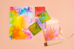 LED Light Frame Alcohol Ink DIY Craft Kit
